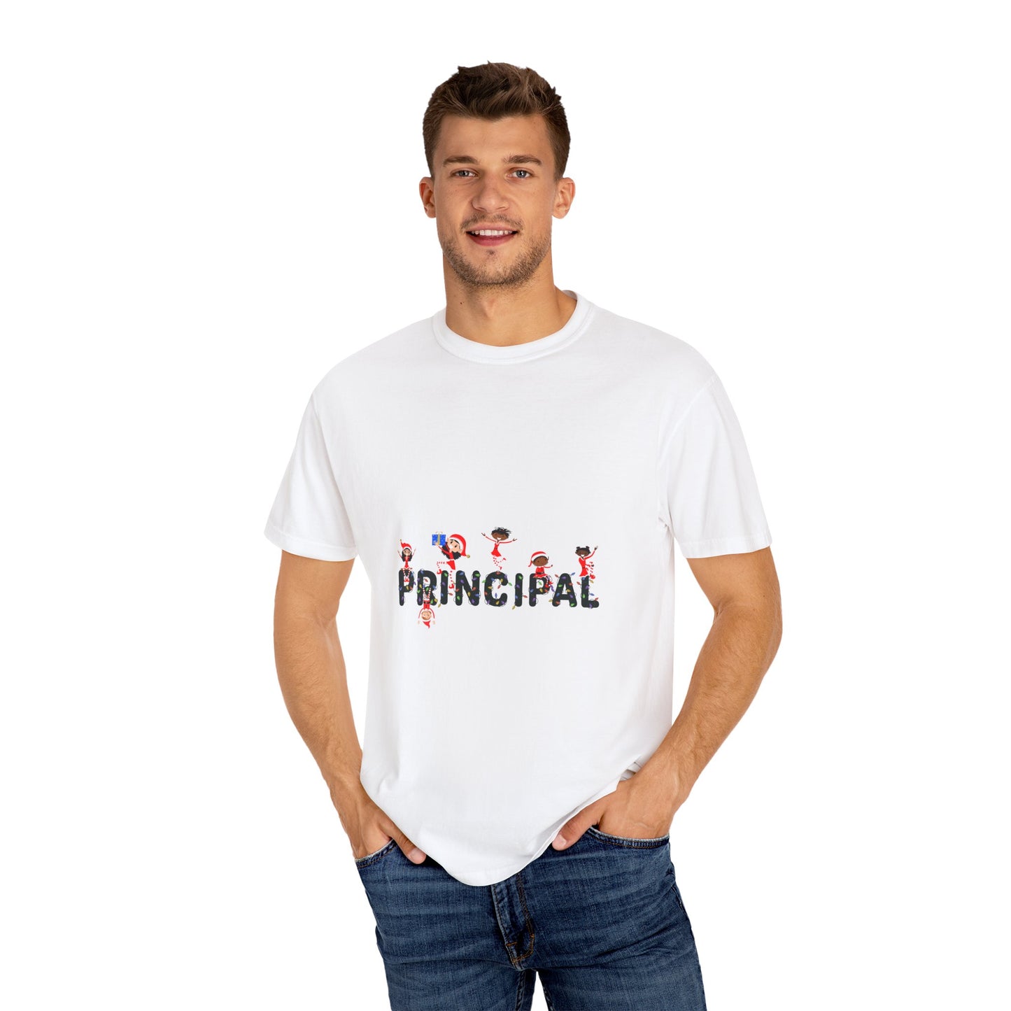 Principal Christmas Lights T-shirt