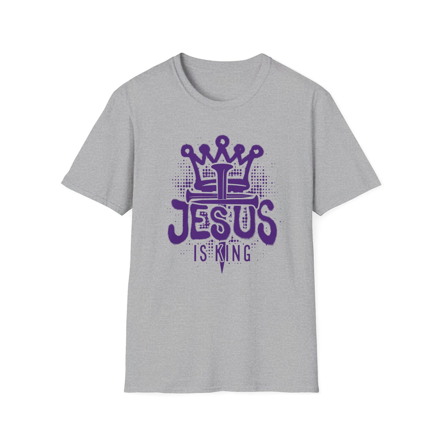 Graffiti Cross Unisex T-Shirt - Jesus is King