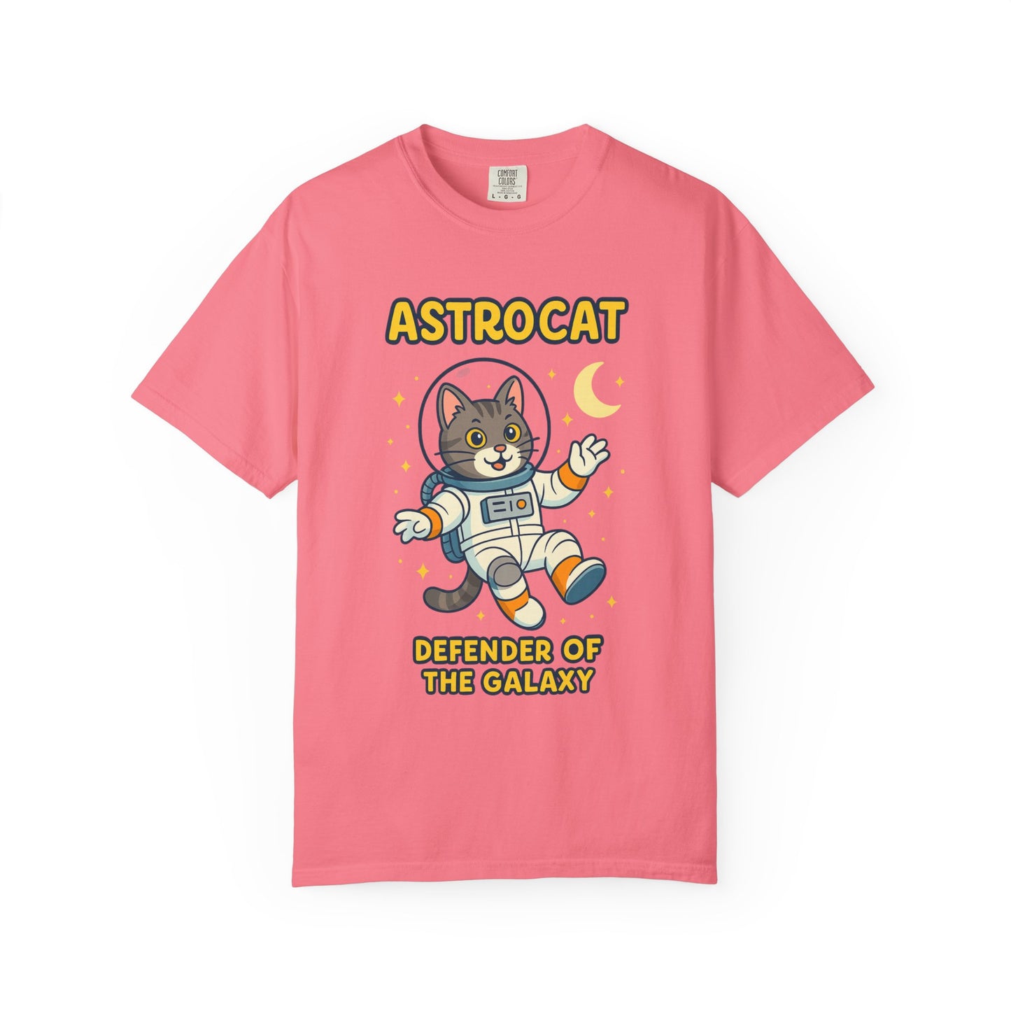 Cat Space Superhero Tee
