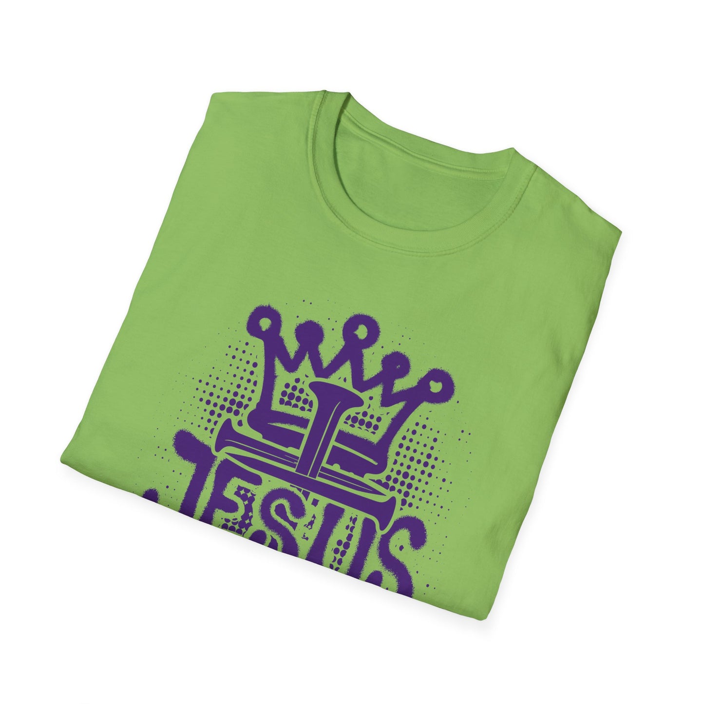 Graffiti Cross Unisex T-Shirt - Jesus is King