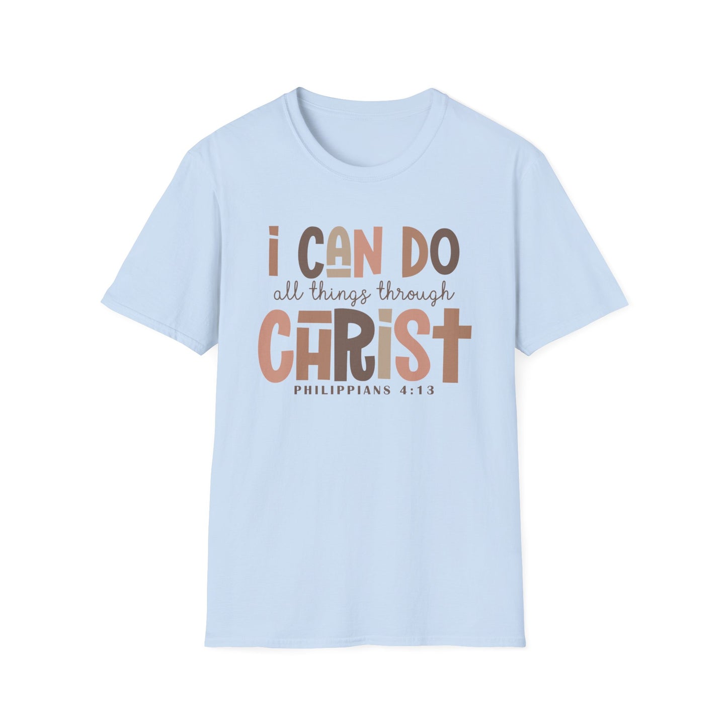Faithful Unisex Tee with Inspirational Text - Earthtone Colors