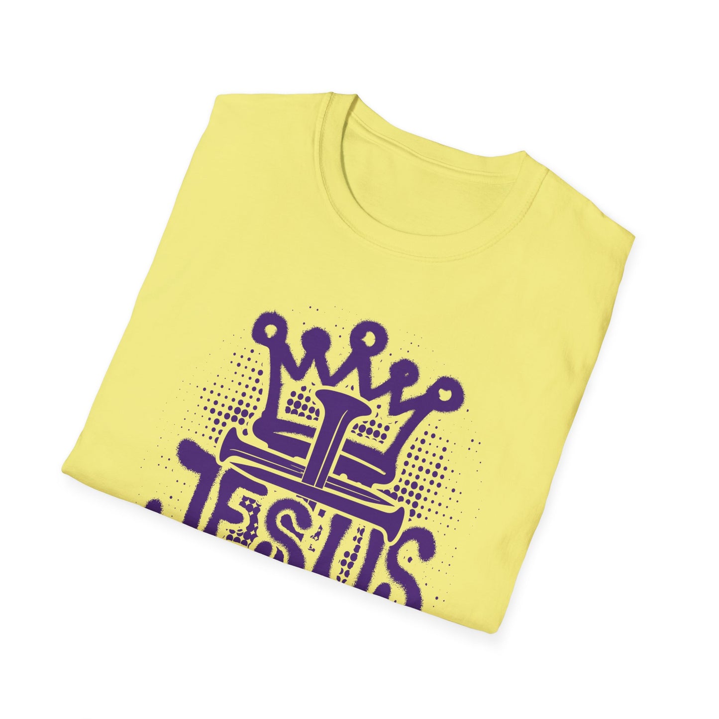 Graffiti Cross Unisex T-Shirt - Jesus is King
