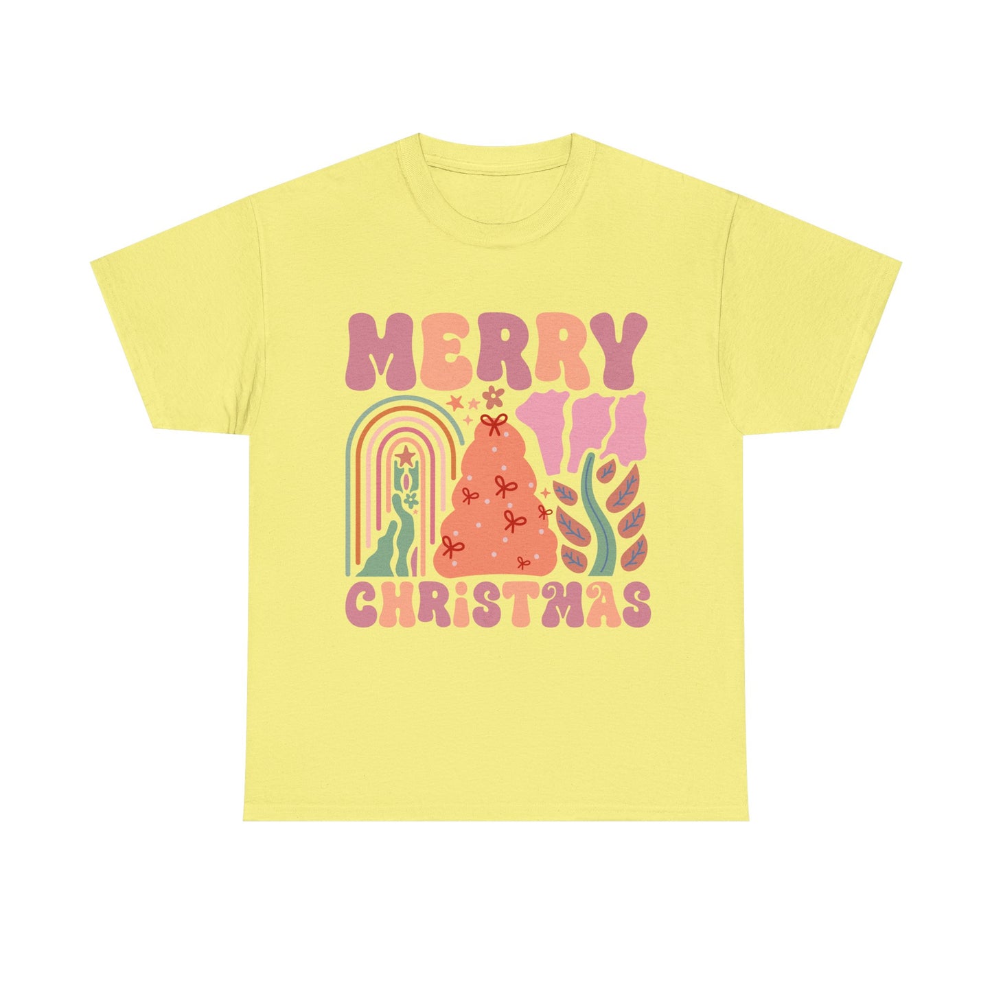 Boho Style Merry Christmas Tee - Unisex Tee
