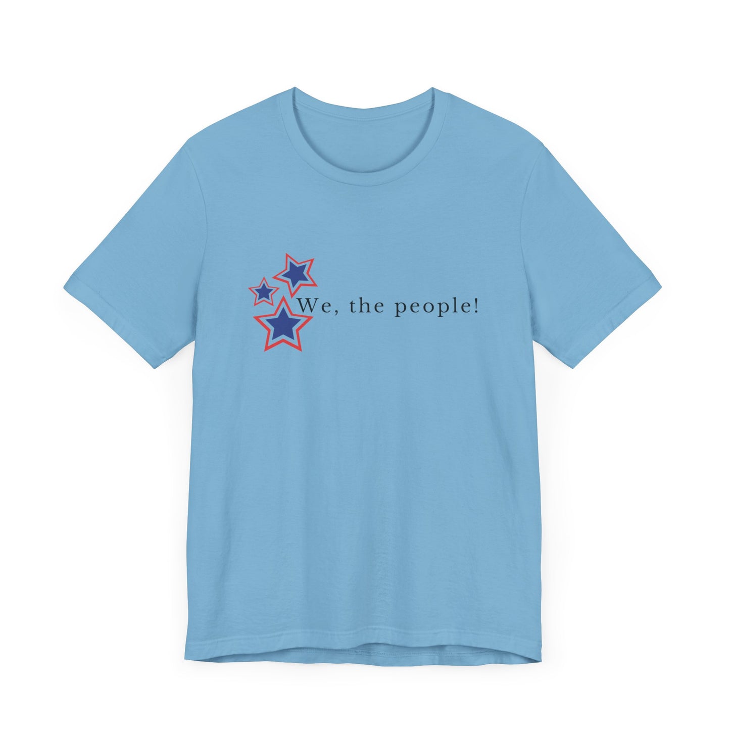 Constitution We the People T-Shirt-3 Corner Star Design