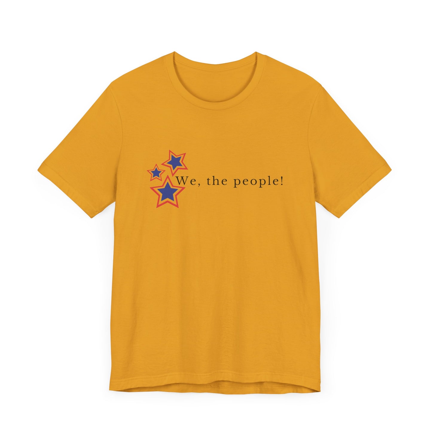 Constitution We the People T-Shirt-3 Corner Star Design