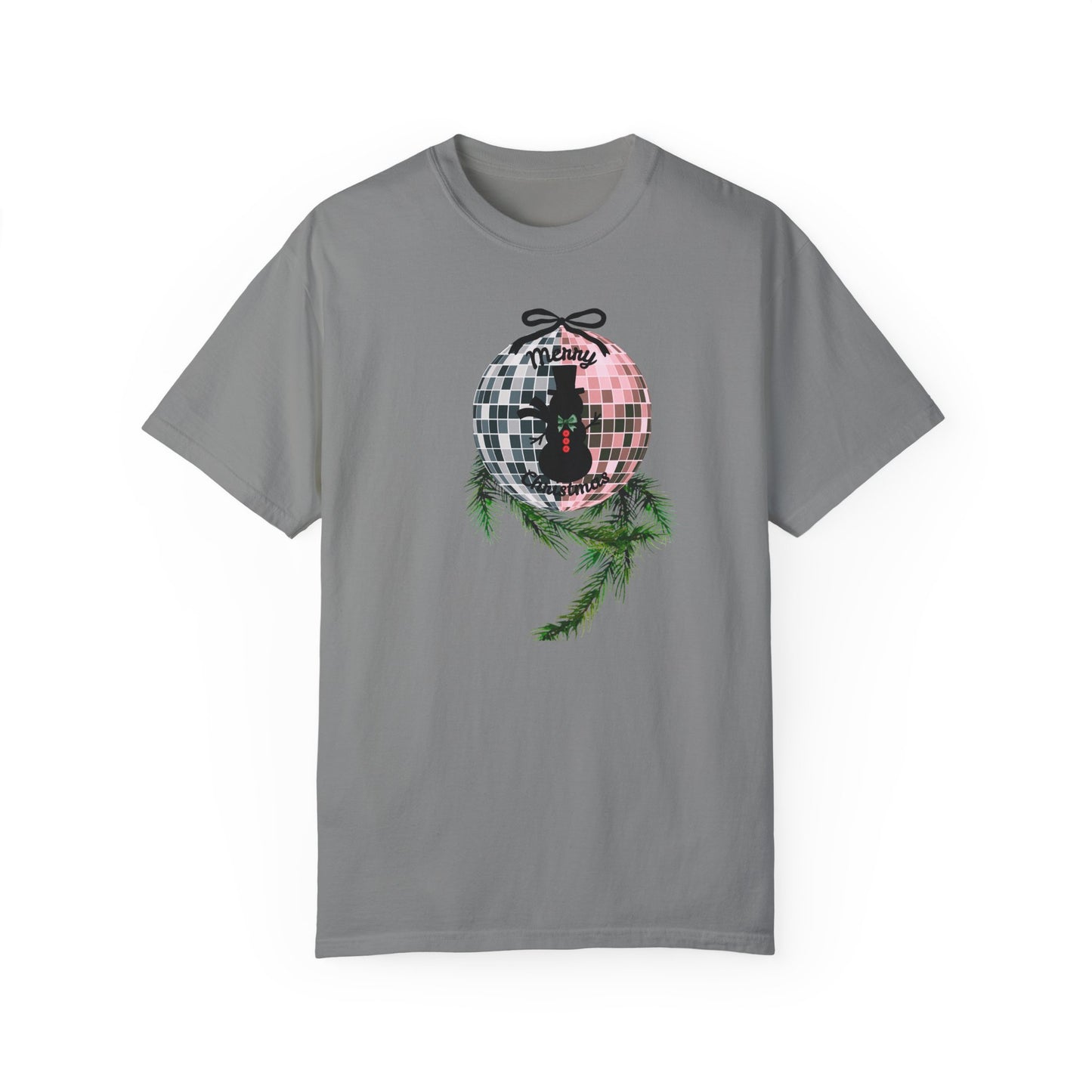 Christmas Disco Snowman T-shirt