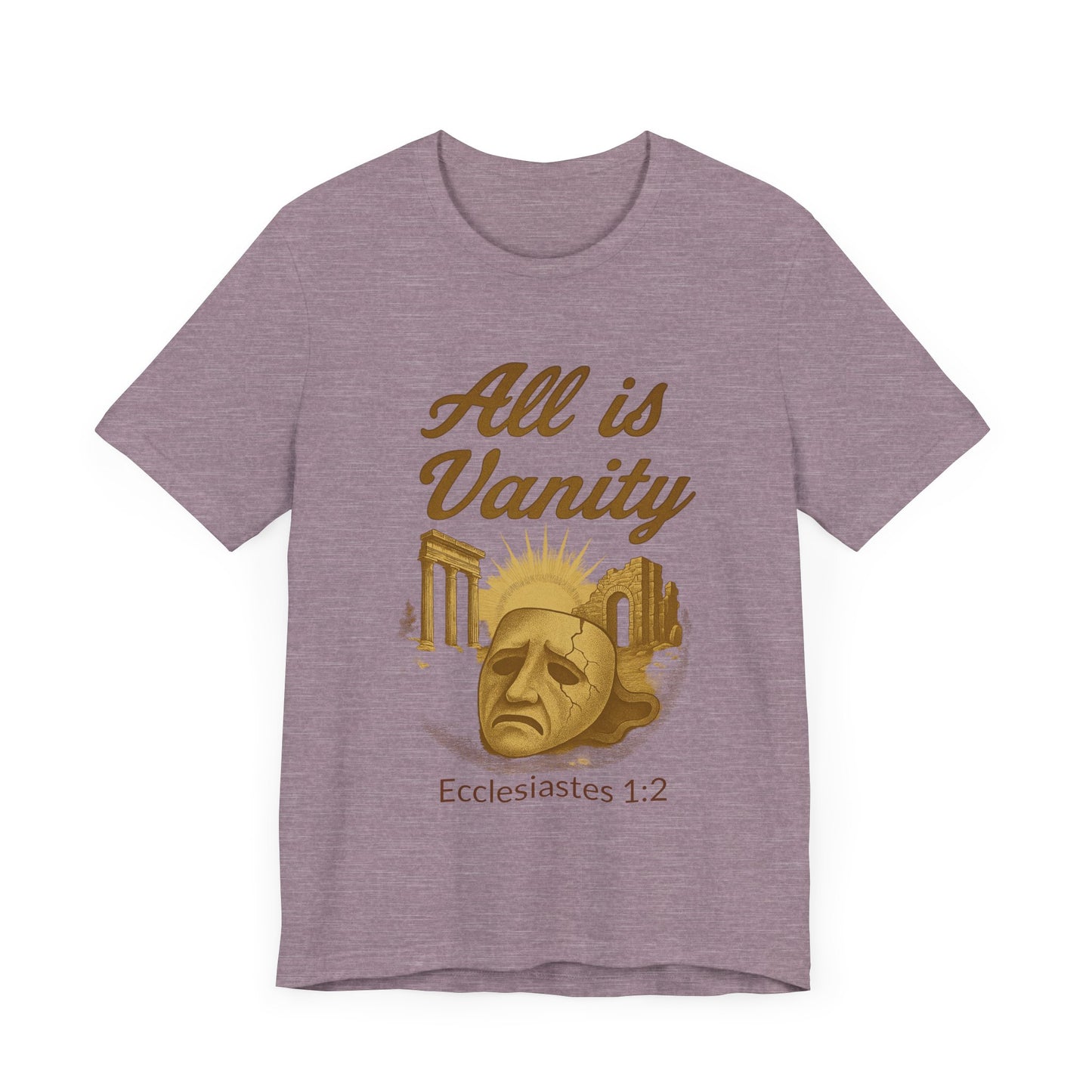 Ecclesiastes Vanity Unisex Tee