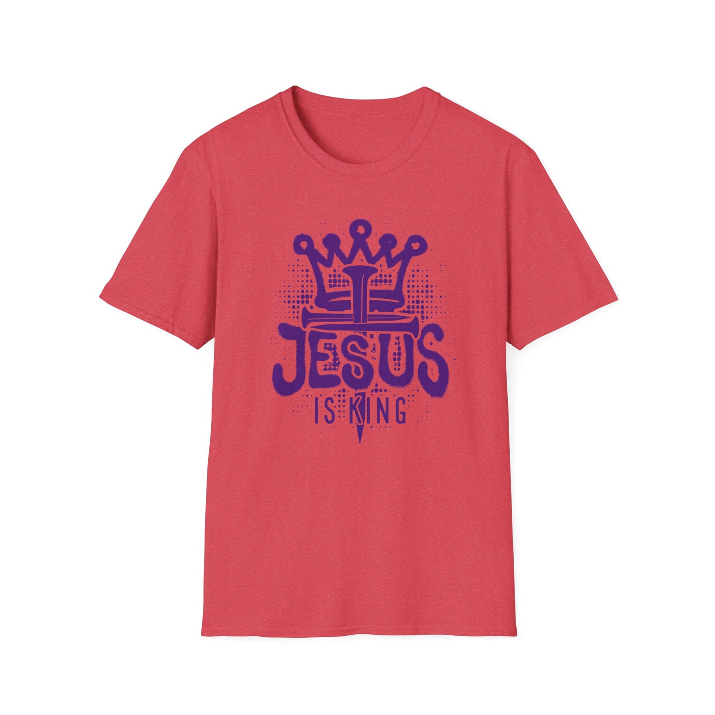 Graffiti Cross Unisex T-Shirt - Jesus is King