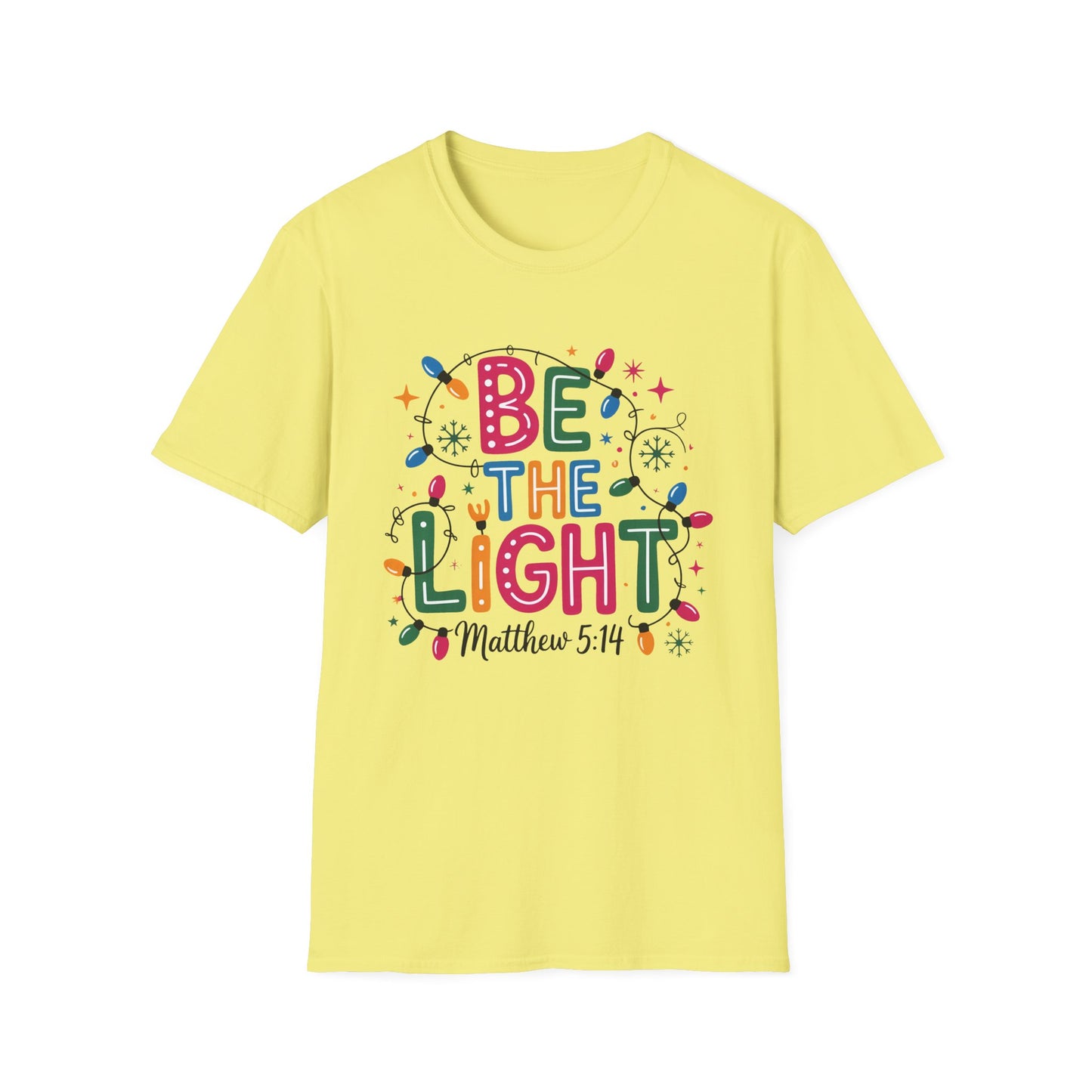 Christmas Be the Light T-Shirt