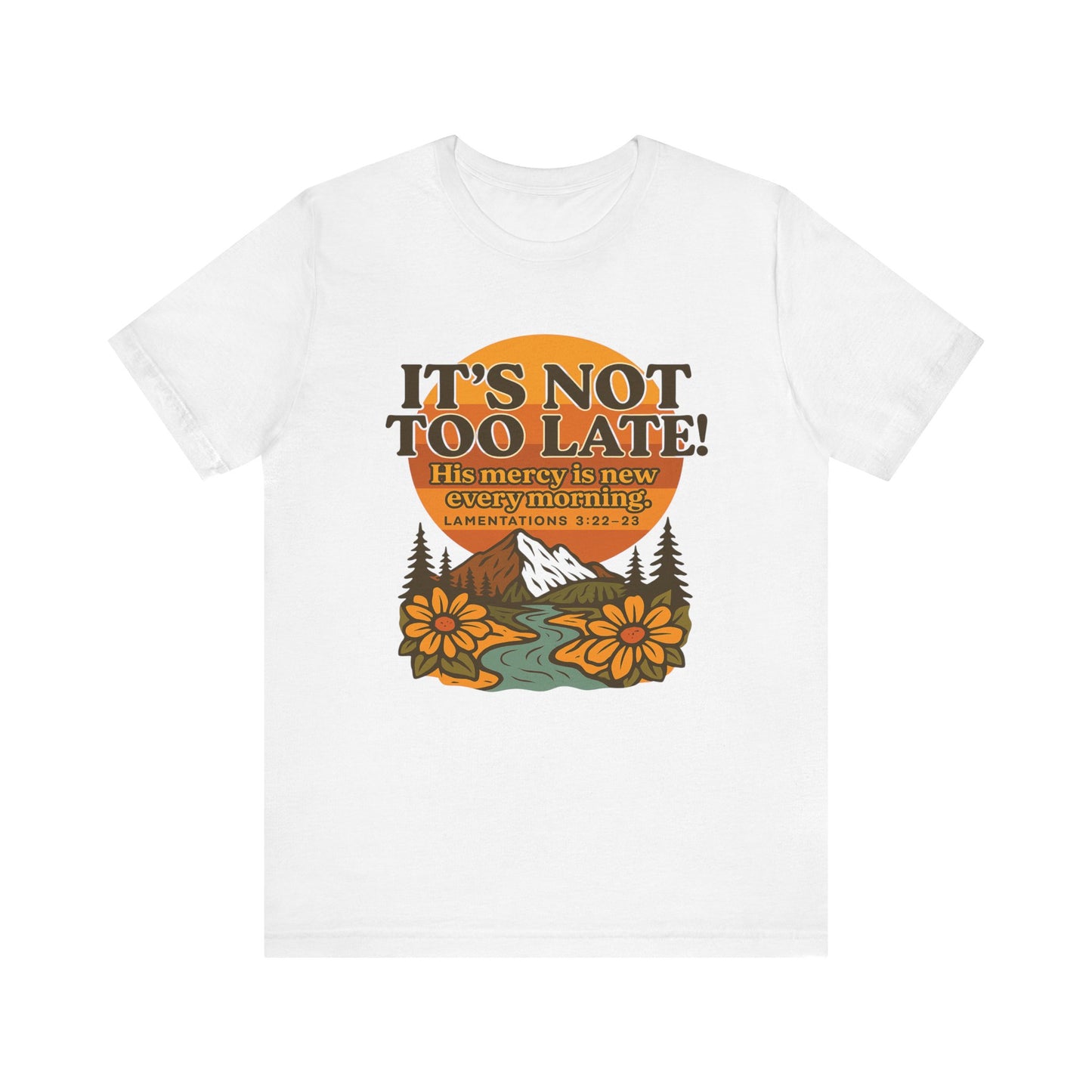Nature Themed Tee - God's Merciful Reminder