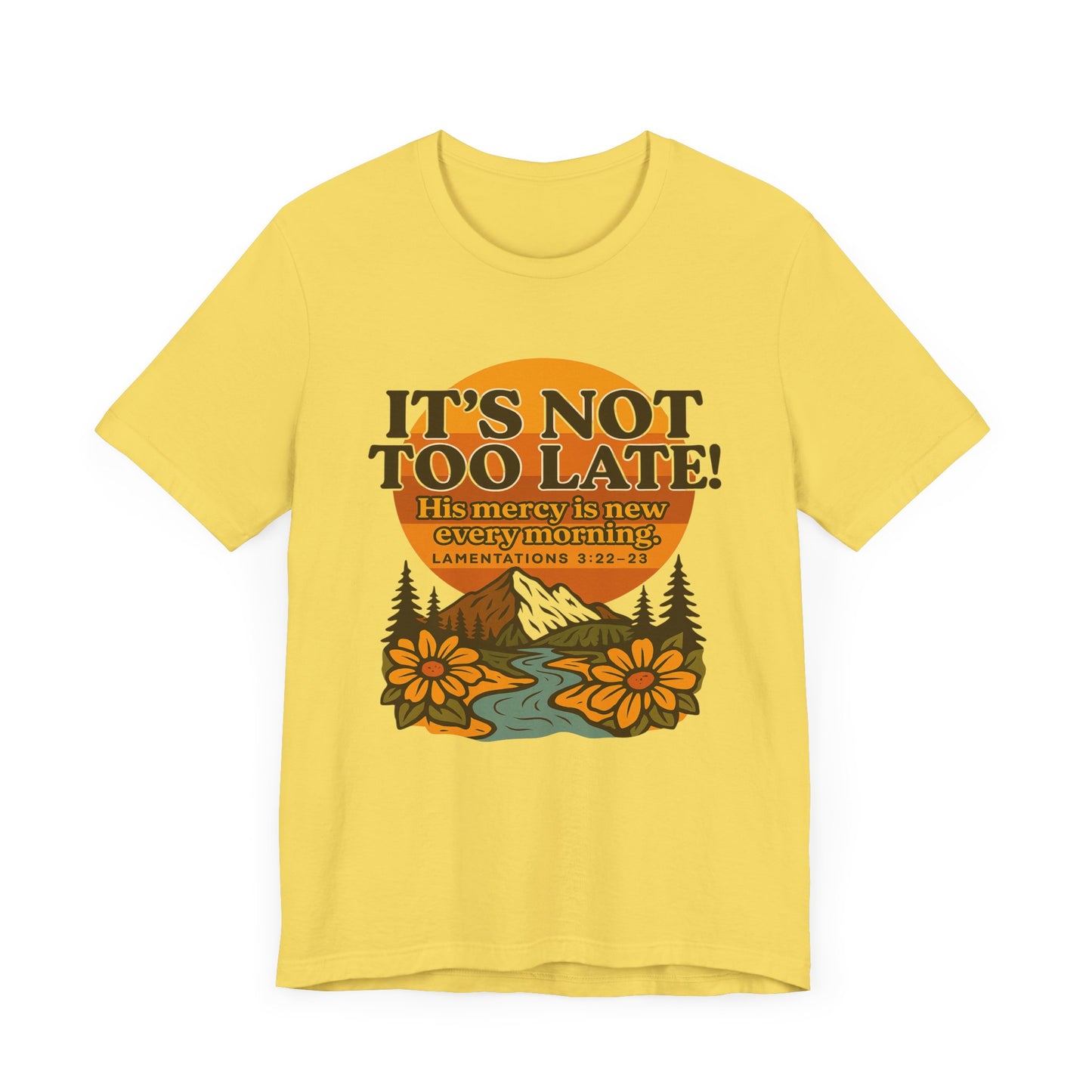 Nature Themed Tee - God's Merciful Reminder
