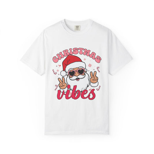 Santa Christmas Vibes T-shirt