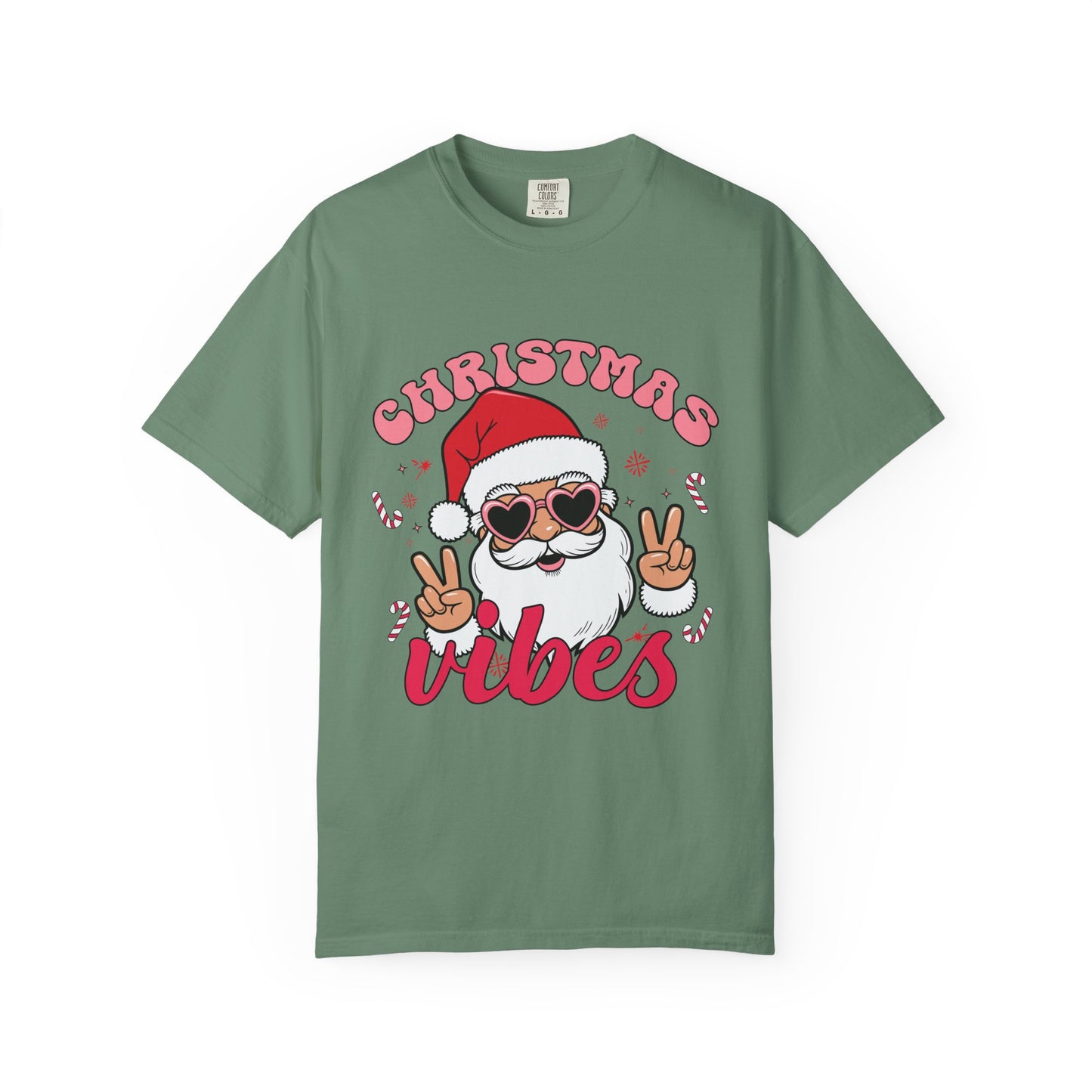Santa Christmas Vibes T-shirt