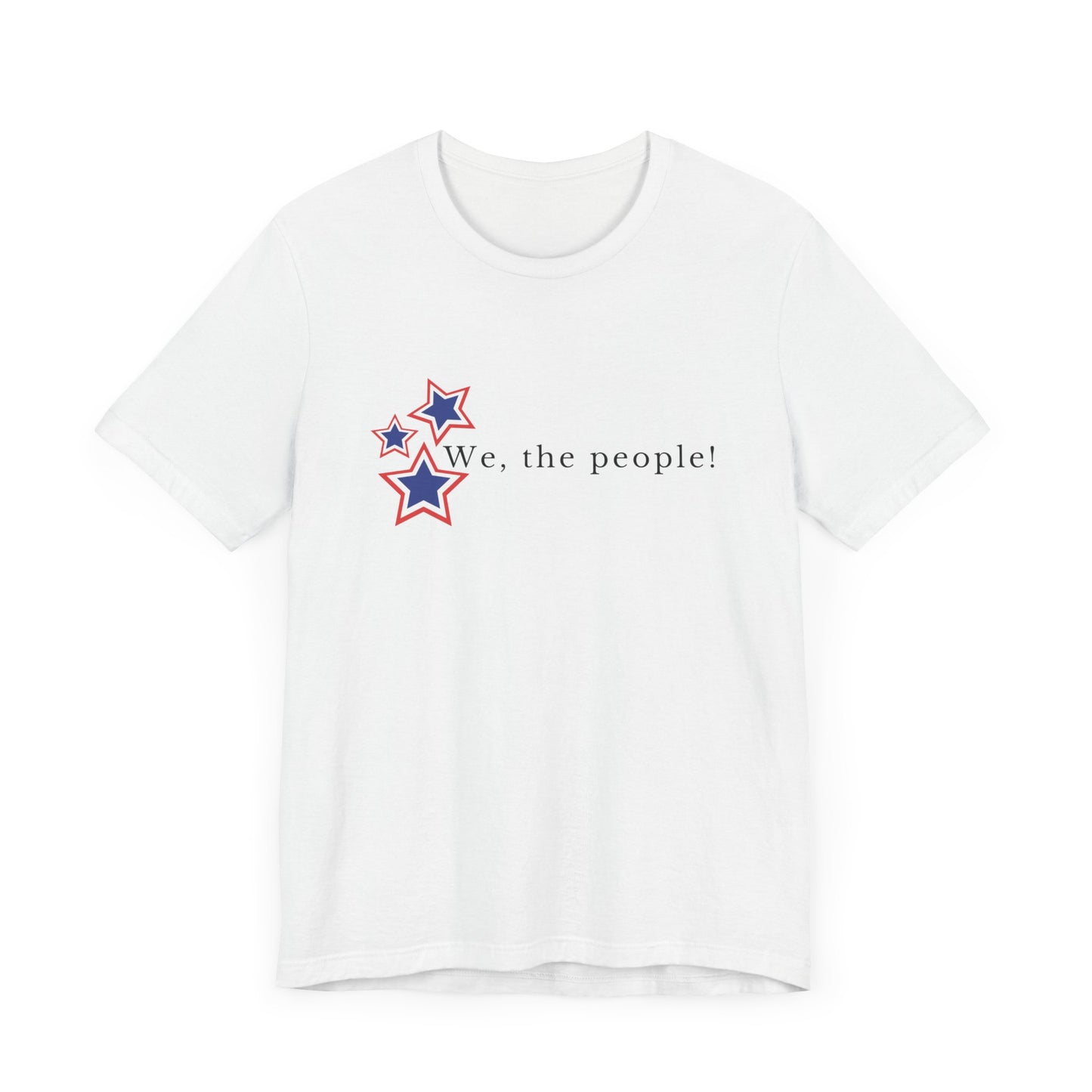 Constitution We the People T-Shirt-3 Corner Star Design