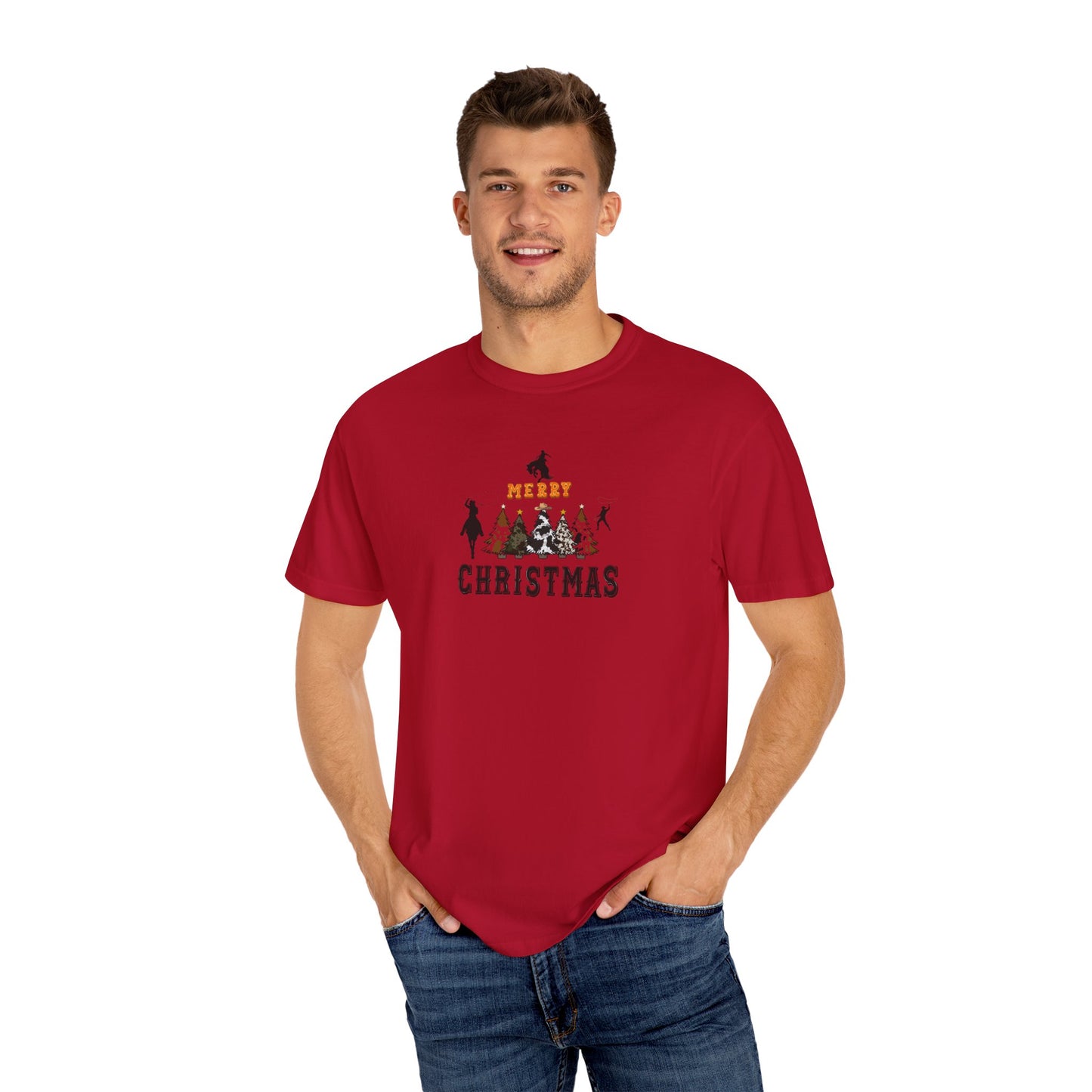 Christmas Western T-shirt