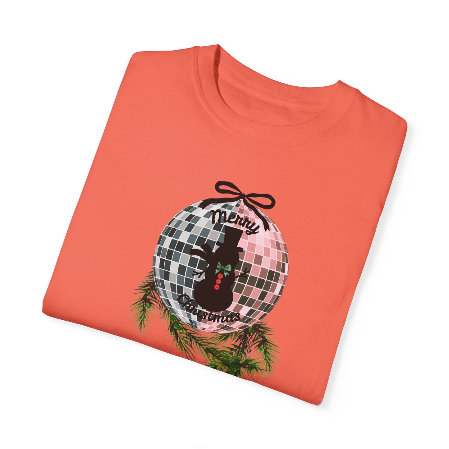 Christmas Disco Snowman T-shirt