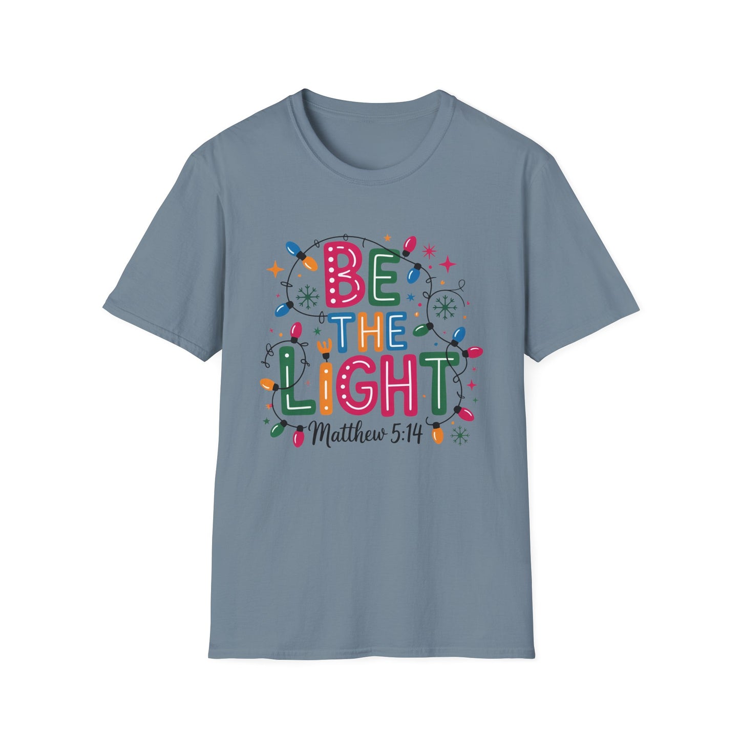 Christmas Be the Light T-Shirt
