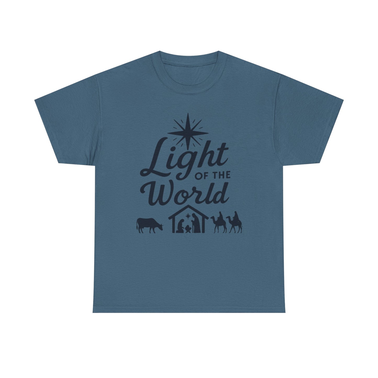 Nativity Unisex Tee - Light of the World - Dark Version