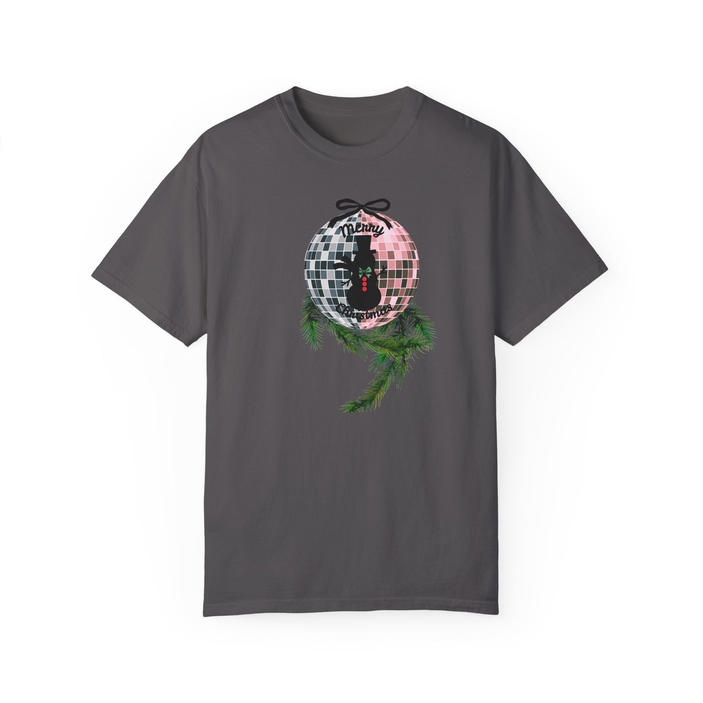 Christmas Disco Snowman T-shirt