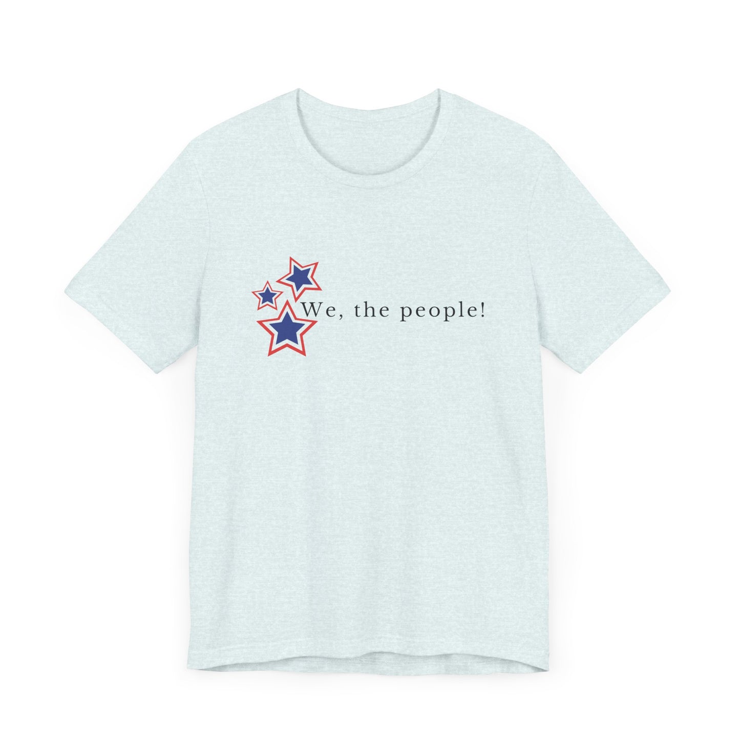 Constitution We the People T-Shirt-3 Corner Star Design