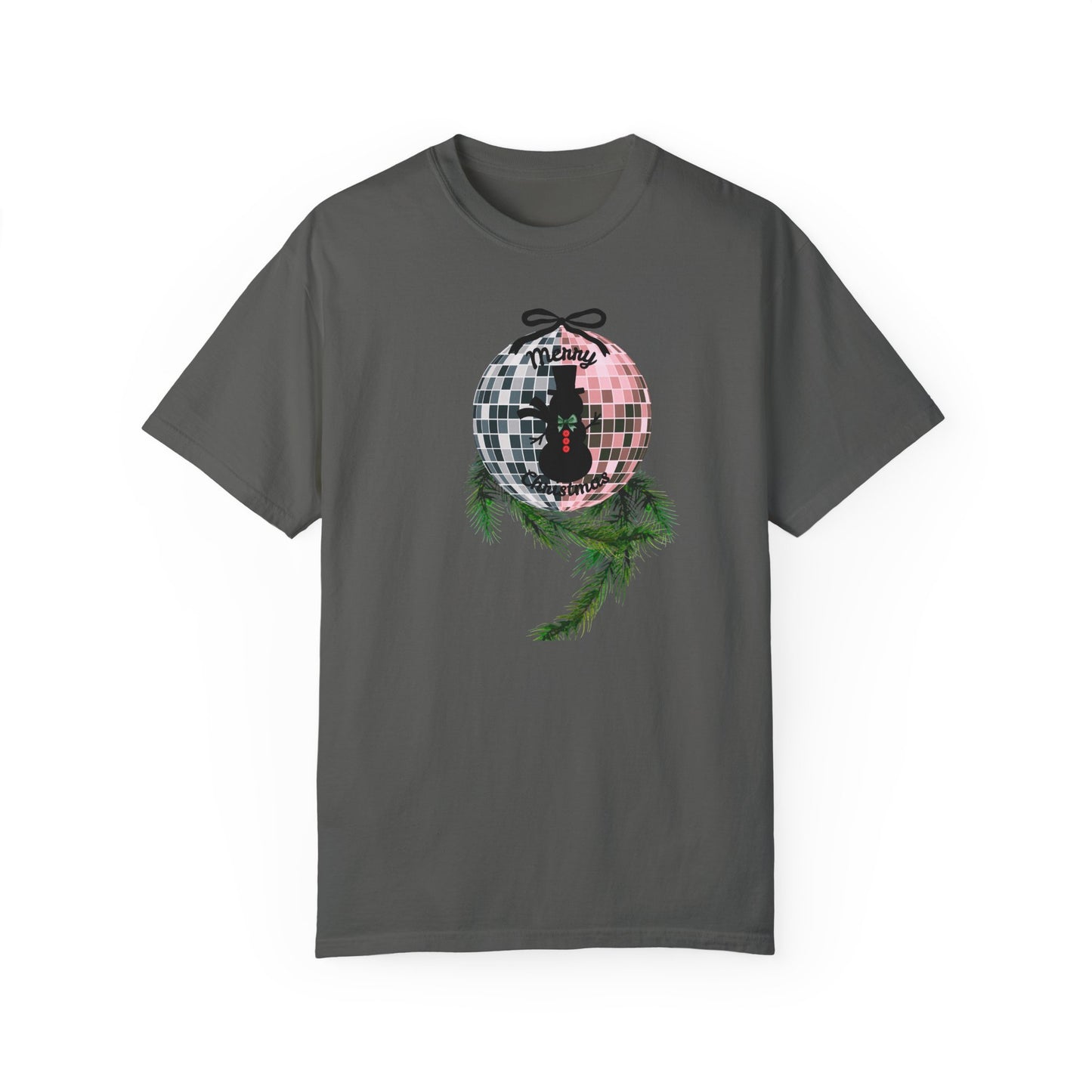 Christmas Disco Snowman T-shirt