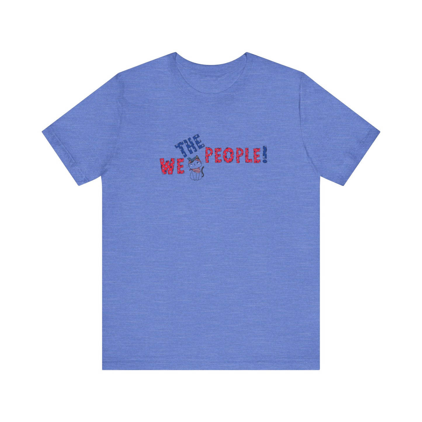 Patriotic Cat 'We the People' T-Shirt