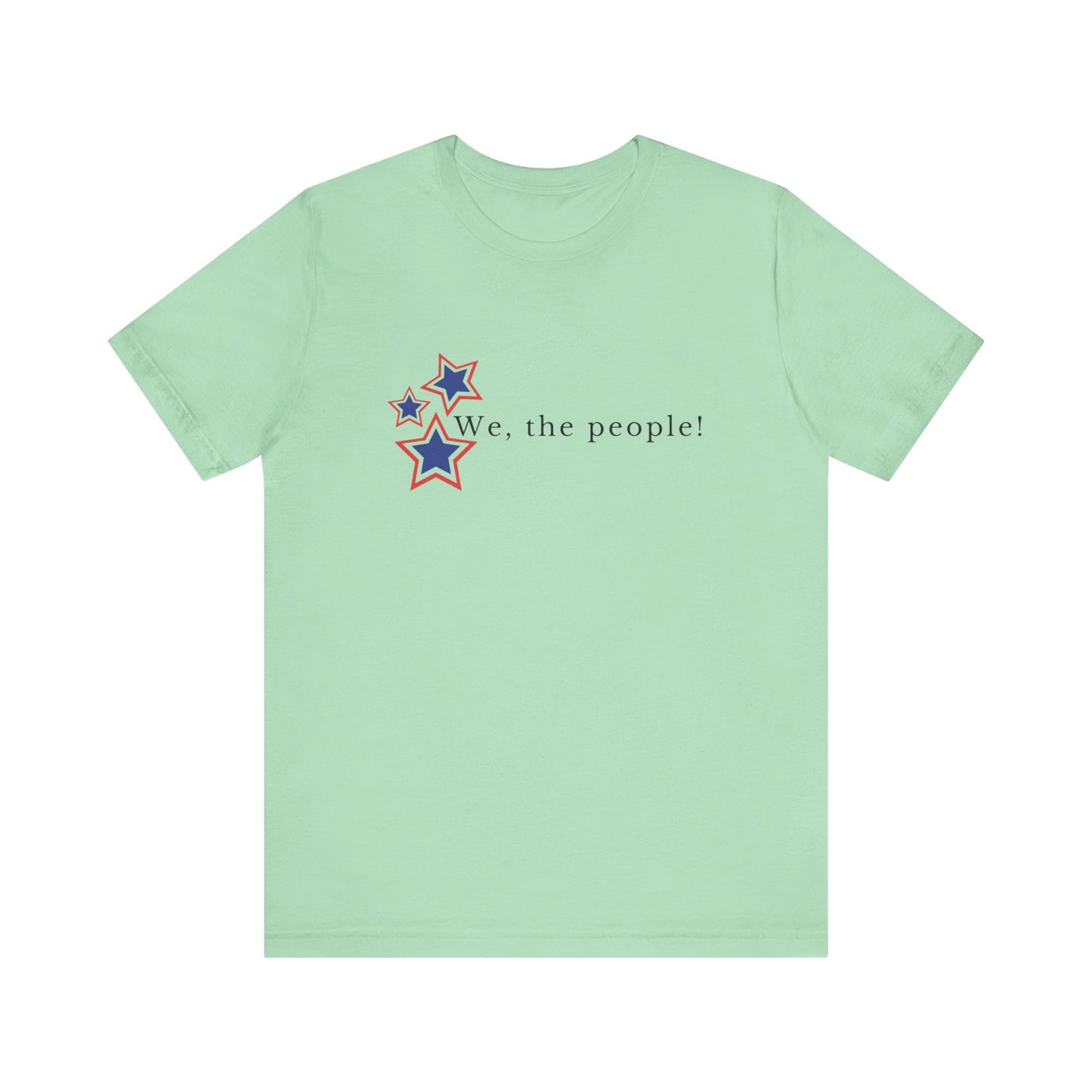 Constitution We the People T-Shirt-3 Corner Star Design