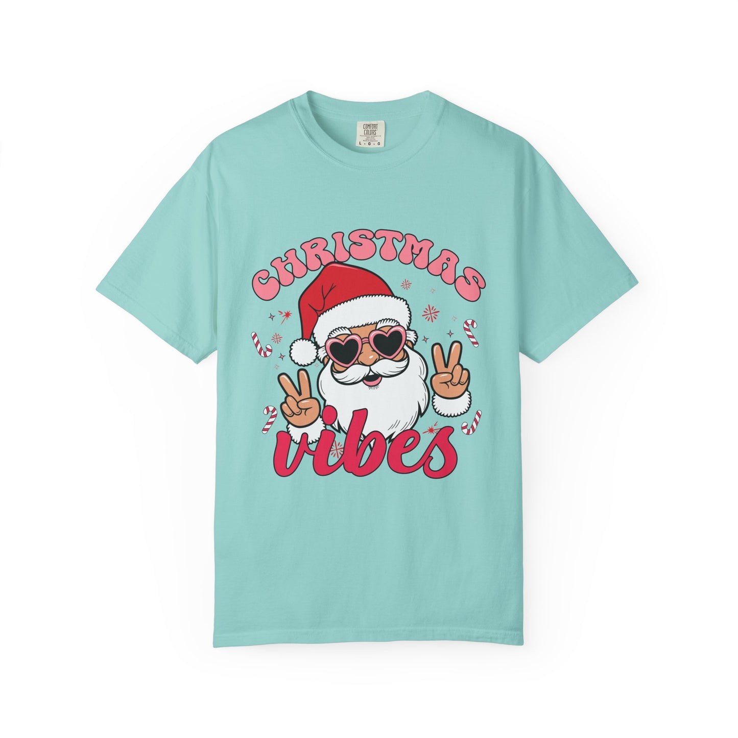 Santa Christmas Vibes T-shirt