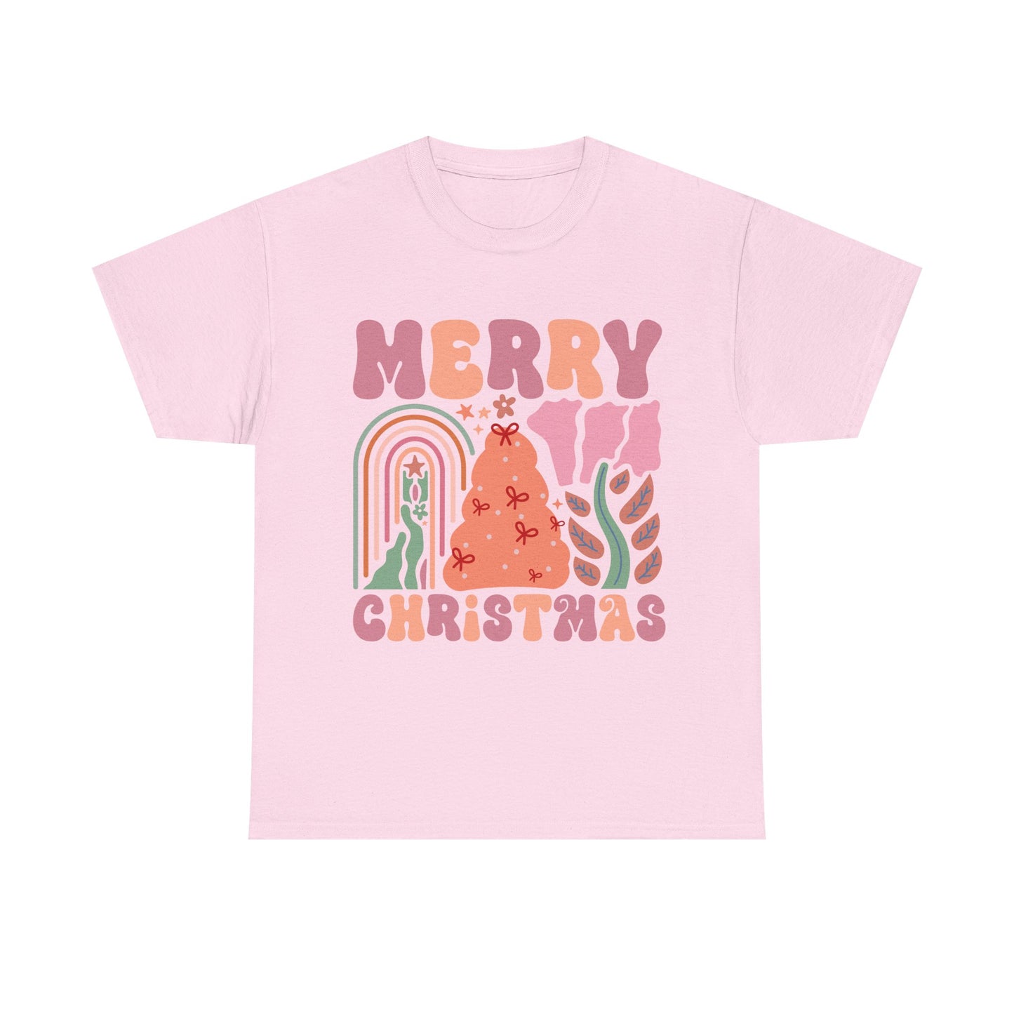Boho Style Merry Christmas Tee - Unisex Tee