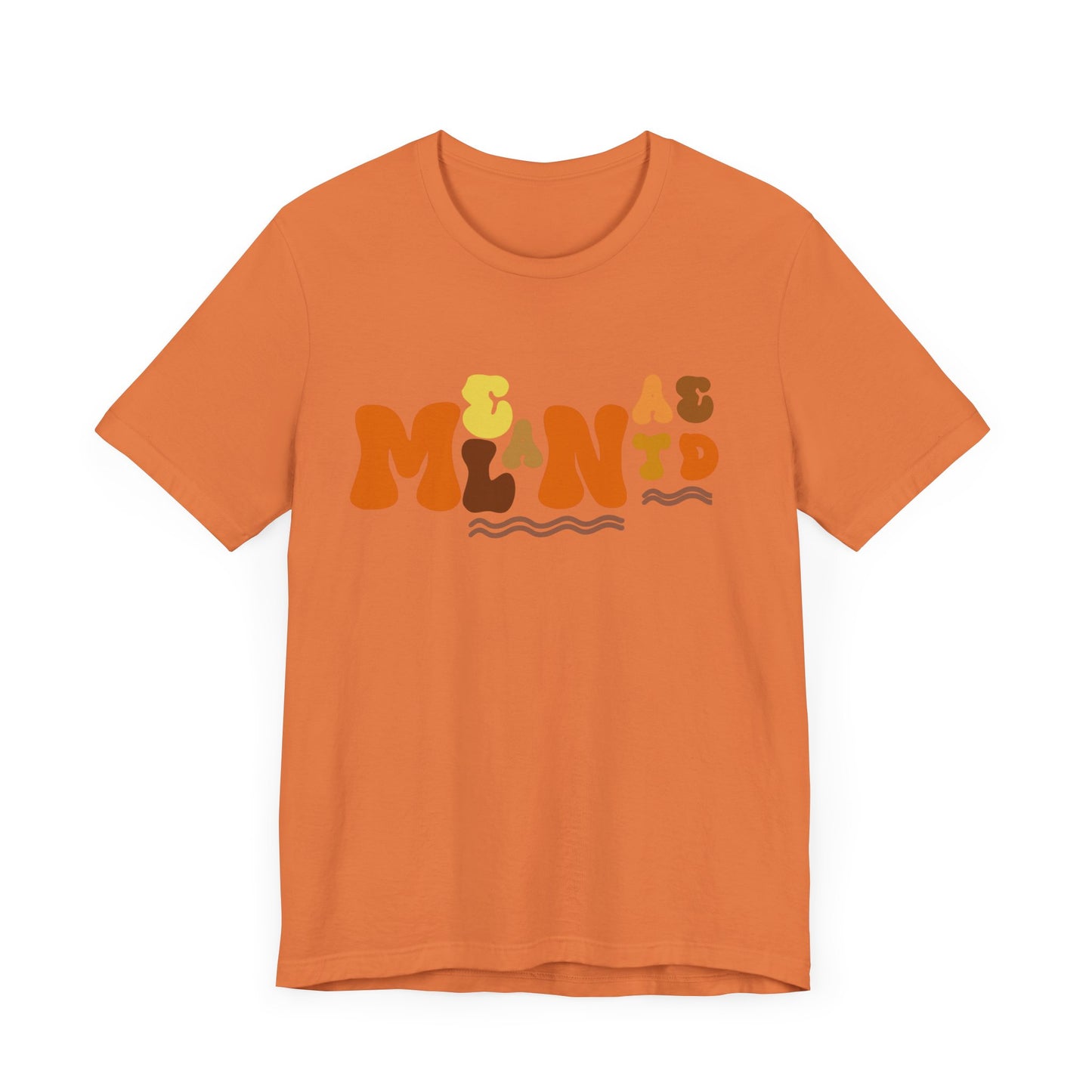 Melanated Bubble Letters T-shirt Design 2