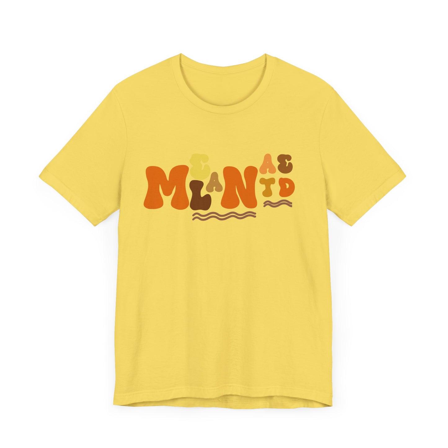 Melanated Bubble Letters T-shirt Design 2