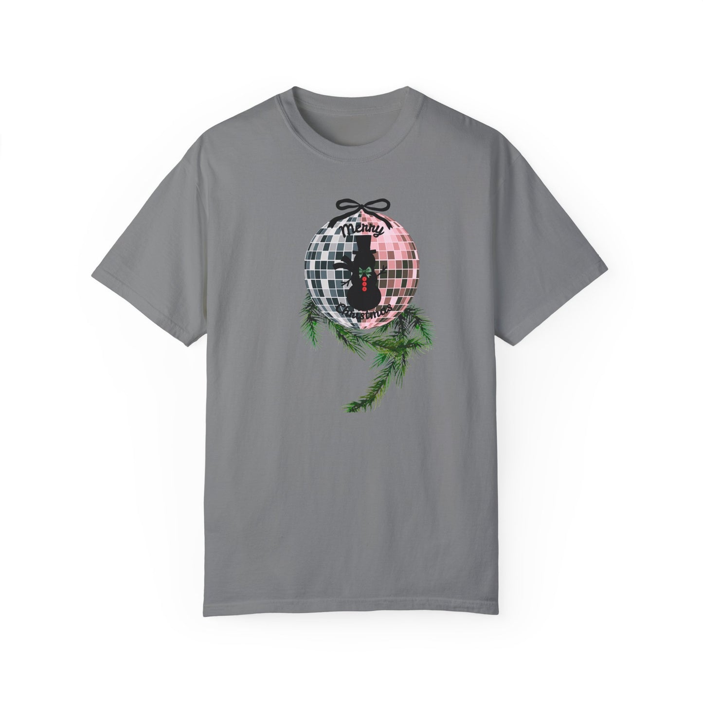 Christmas Disco Snowman T-shirt