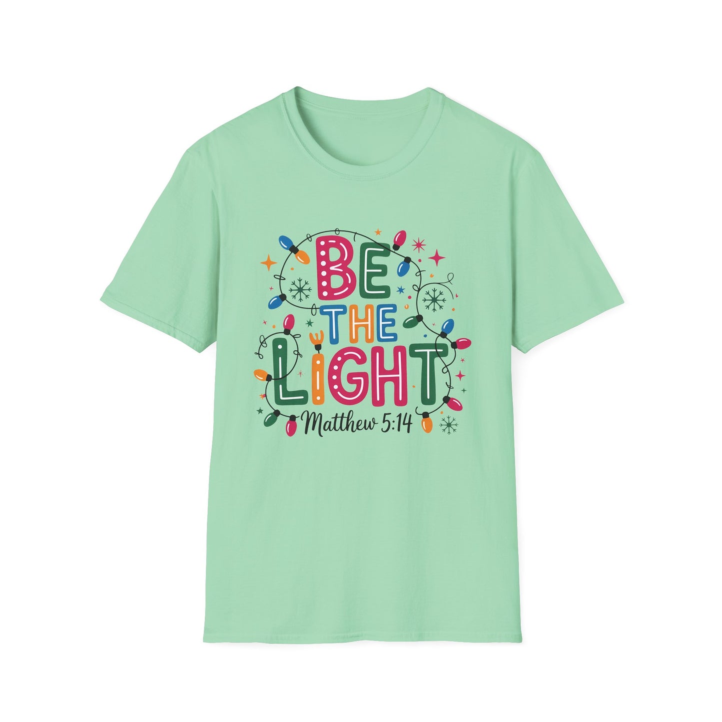 Christmas Be the Light T-Shirt