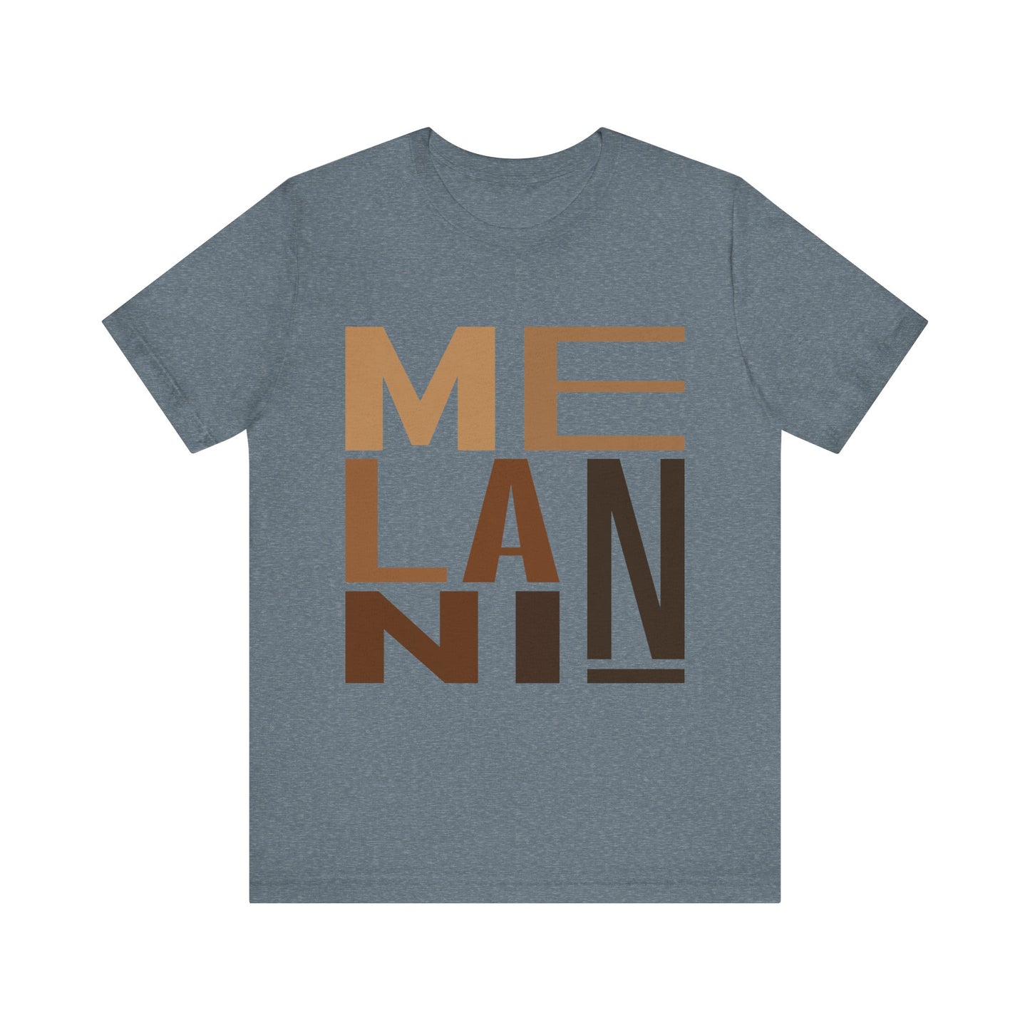 Melanin Text Art Tee