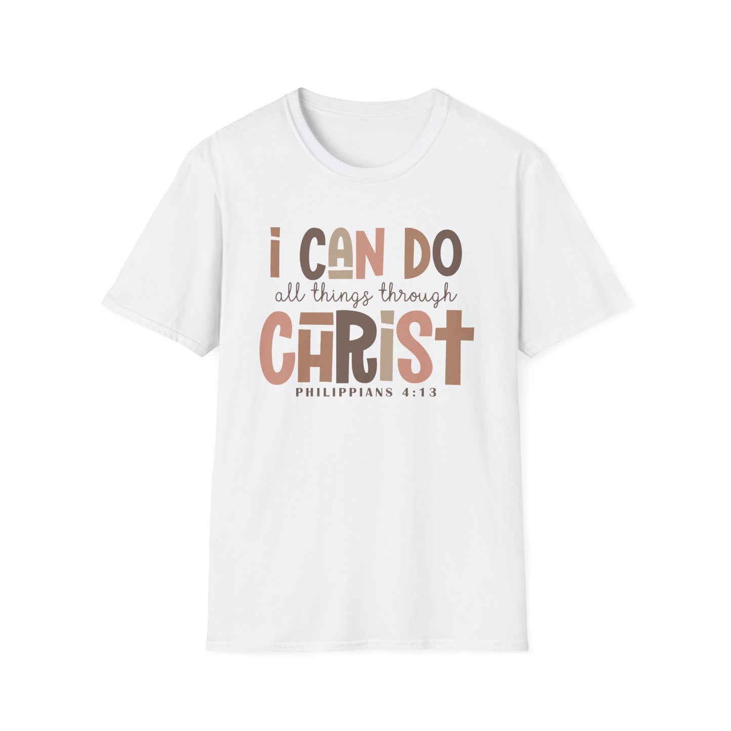 Faithful Unisex Tee with Inspirational Text - Earthtone Colors