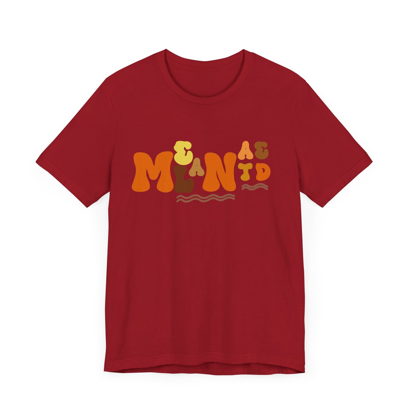 Melanated Bubble Letters T-shirt Design 2