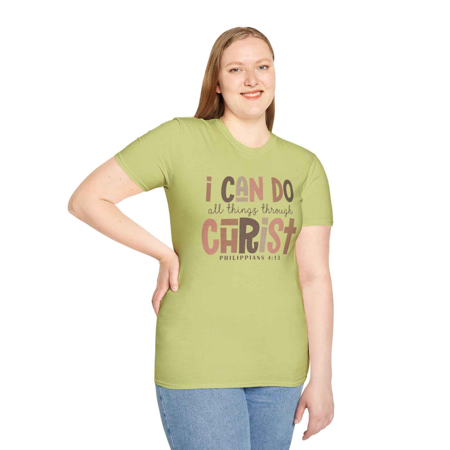 Faithful Unisex Tee with Inspirational Text - Earthtone Colors