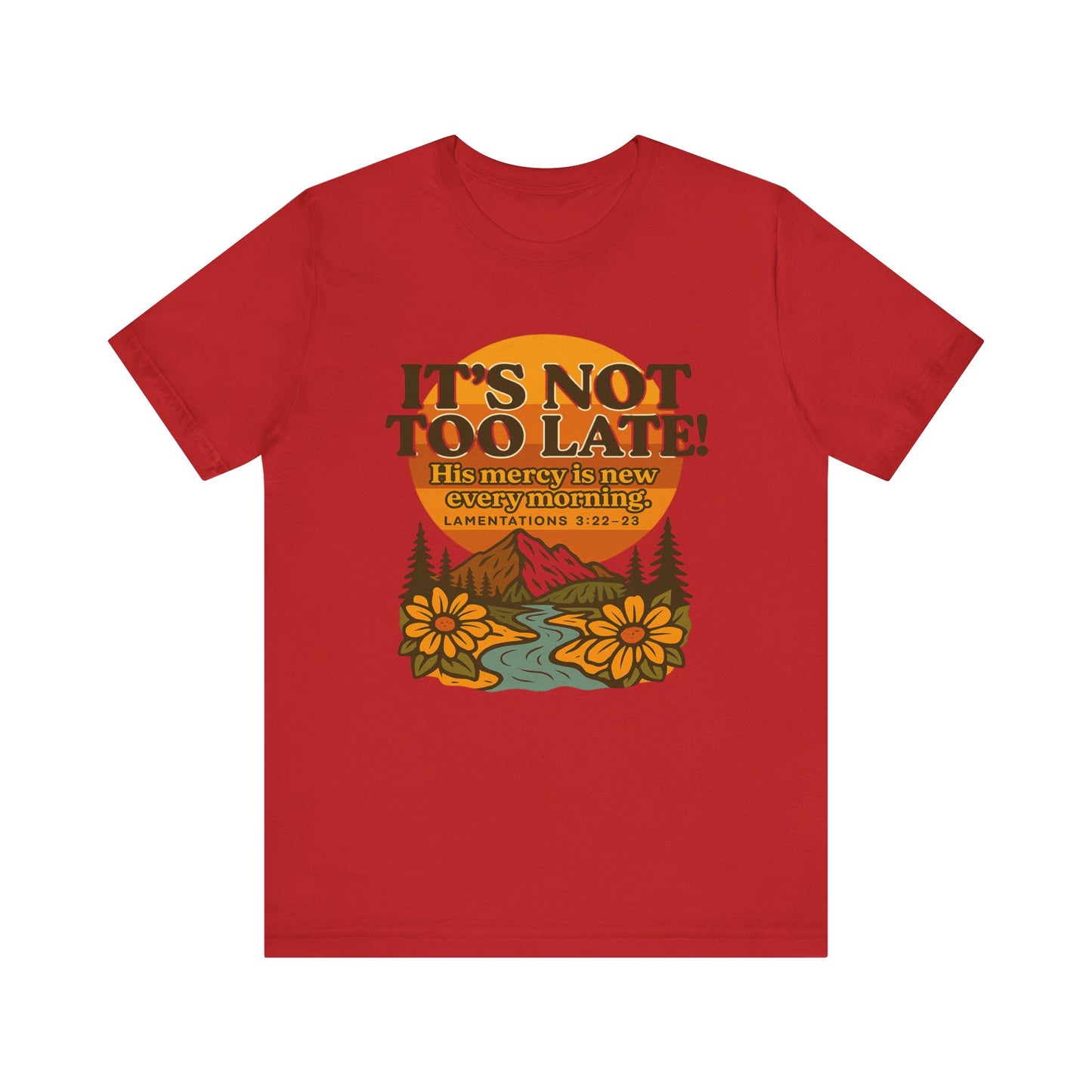 Nature Themed Tee - God's Merciful Reminder