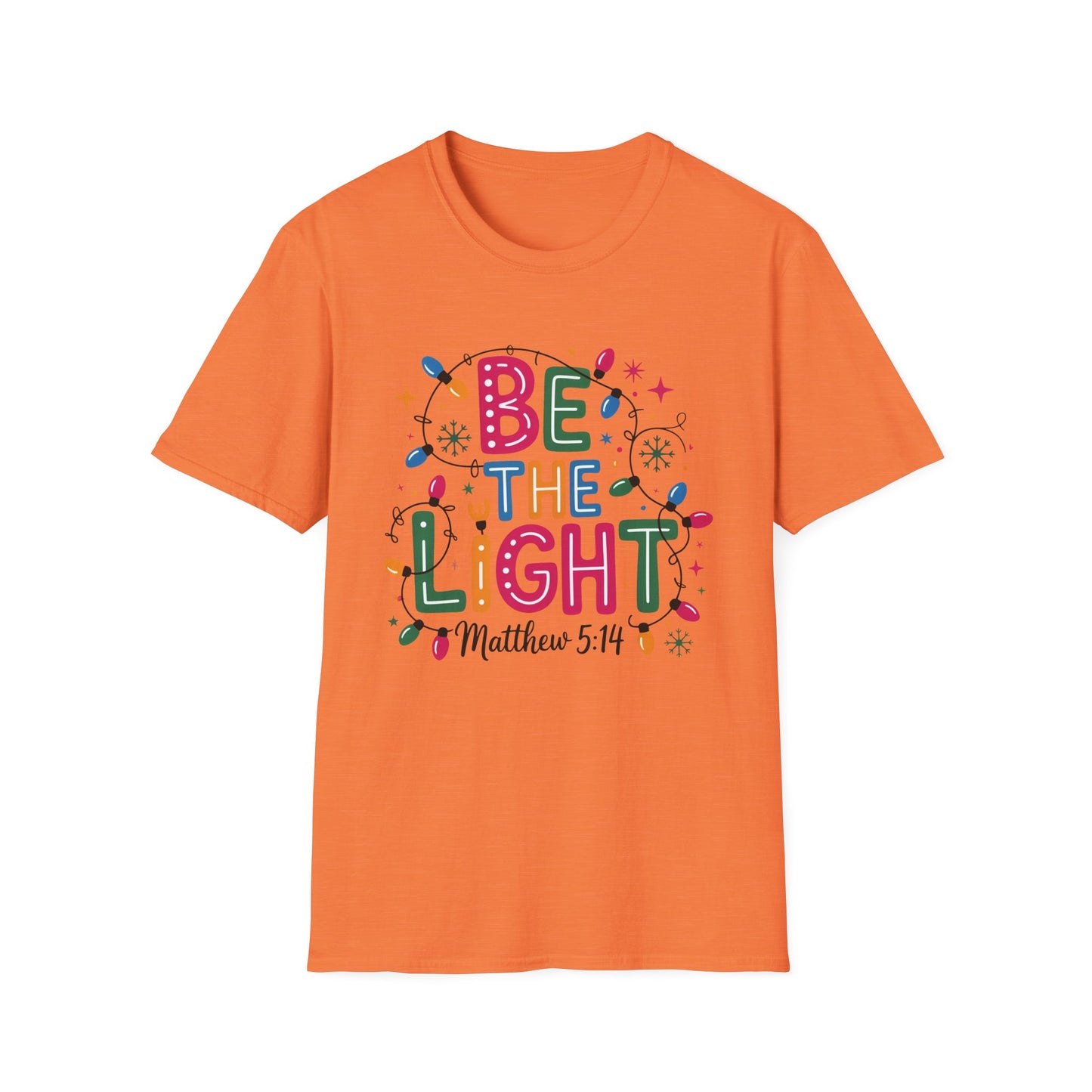 Christmas Be the Light T-Shirt
