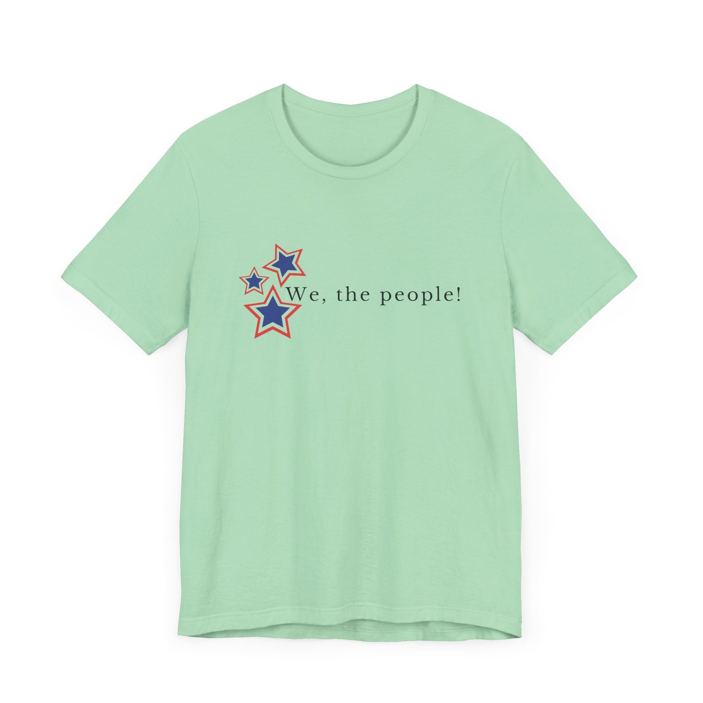 Constitution We the People T-Shirt-3 Corner Star Design