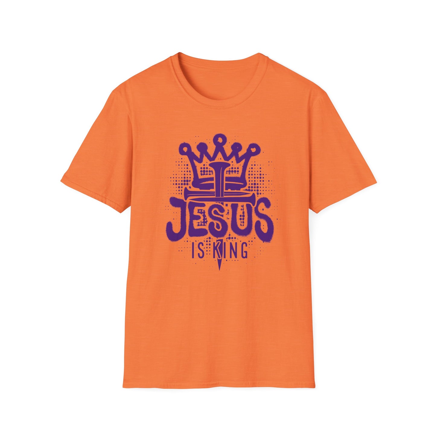 Graffiti Cross Unisex T-Shirt - Jesus is King