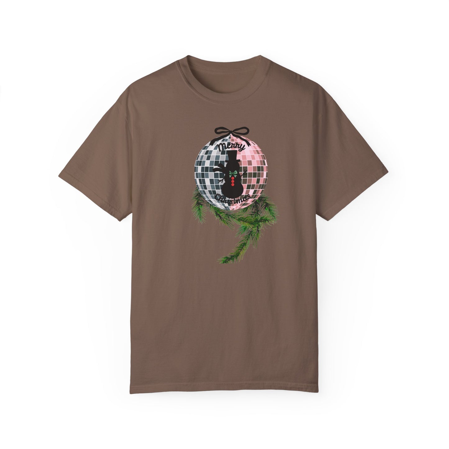 Christmas Disco Snowman T-shirt