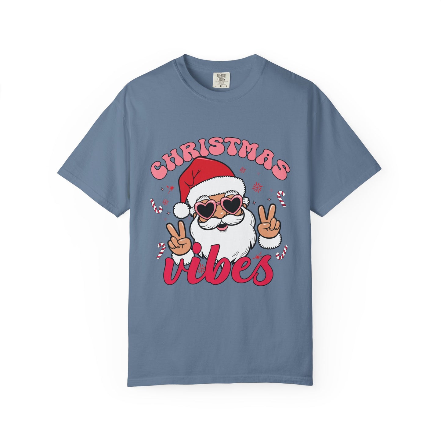 Santa Christmas Vibes T-shirt