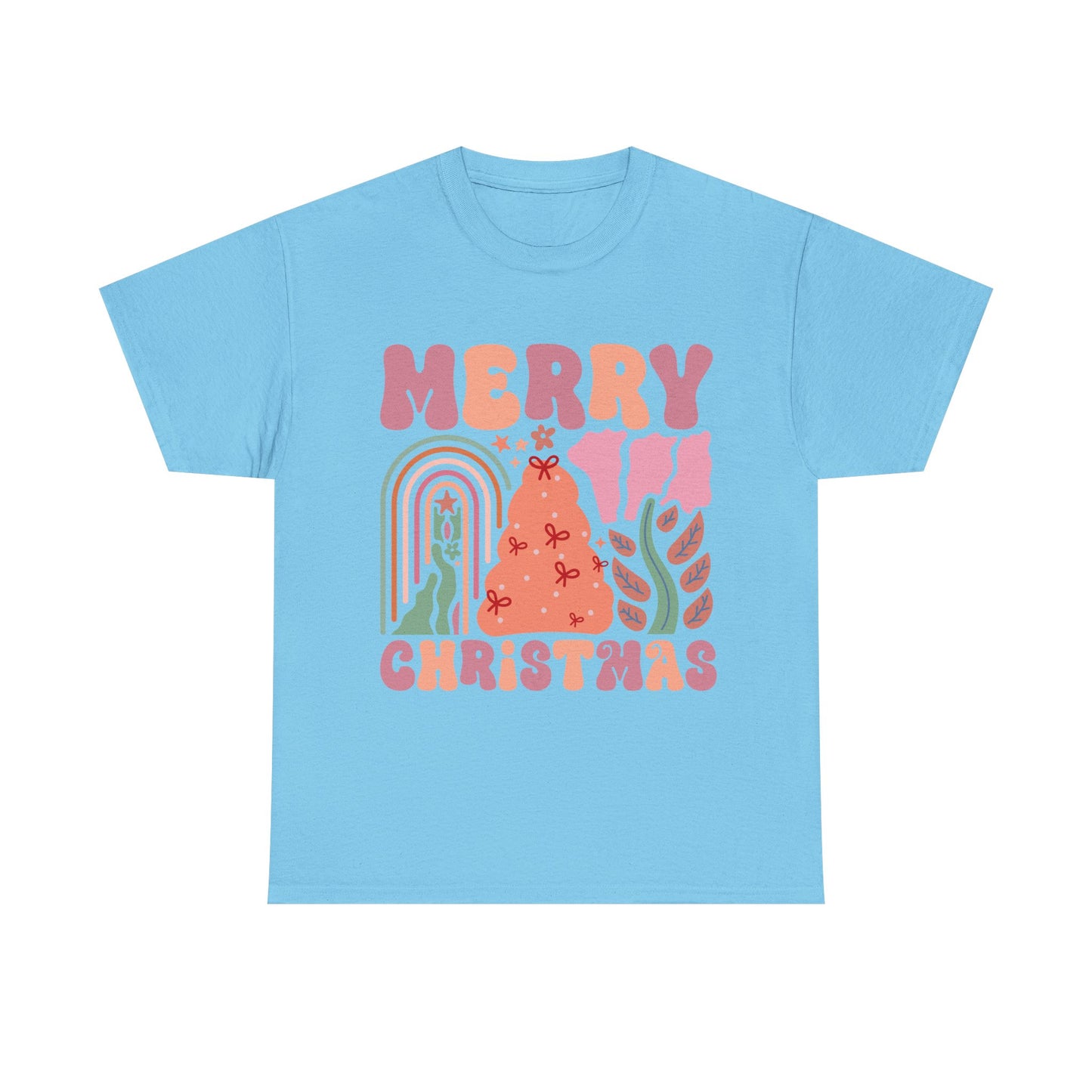 Boho Style Merry Christmas Tee - Unisex Tee