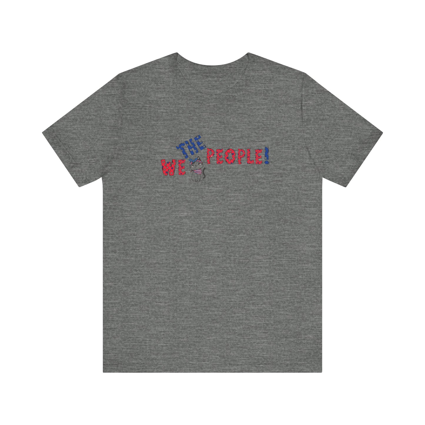 Patriotic Cat 'We the People' T-Shirt