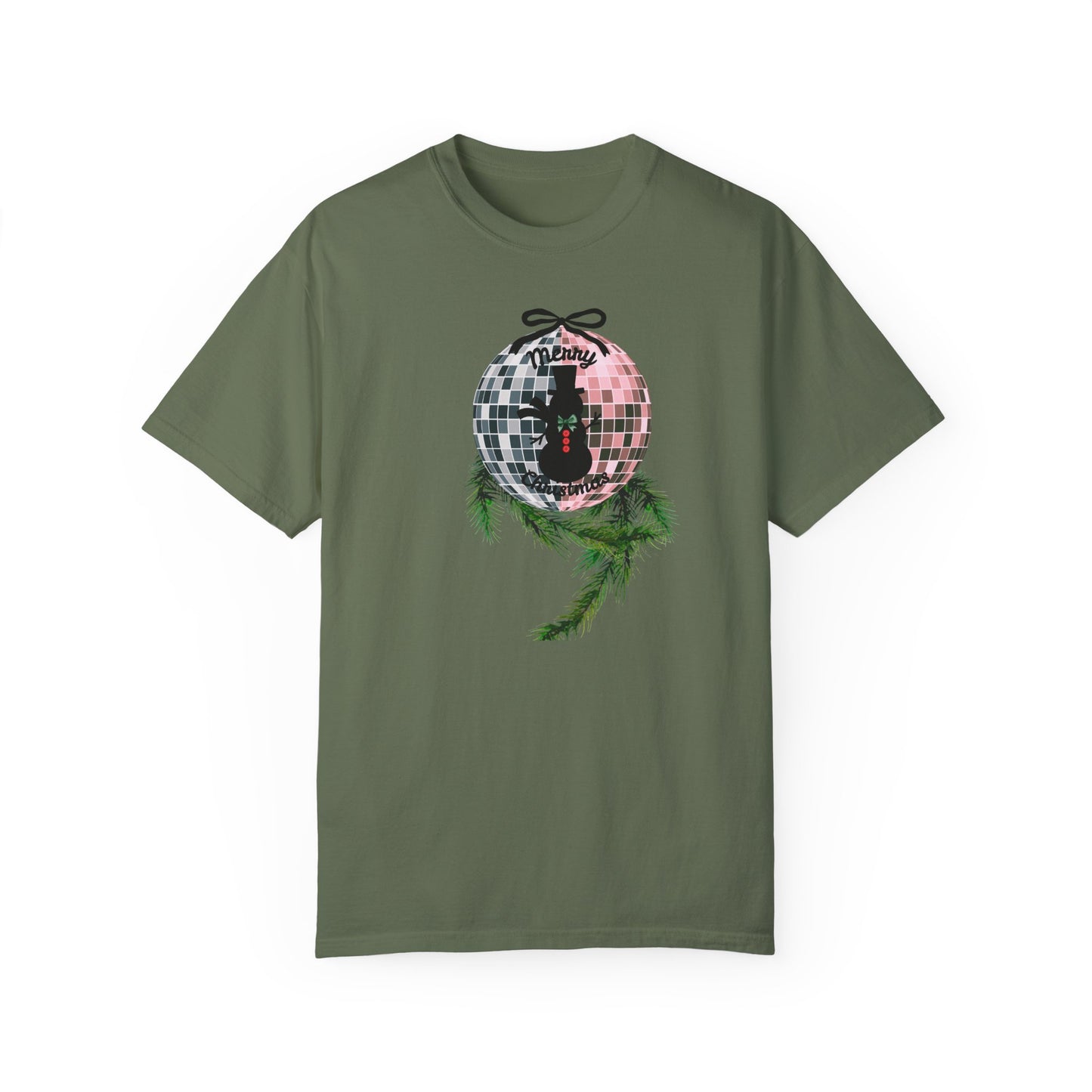 Christmas Disco Snowman T-shirt