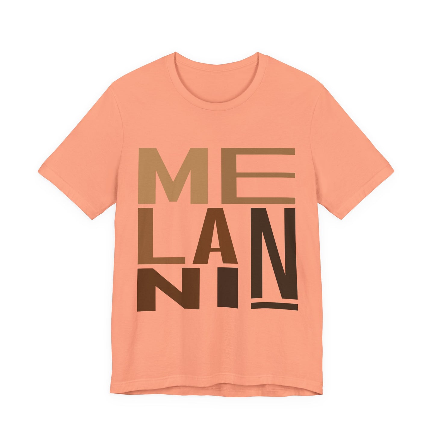 Melanin Text Art Tee