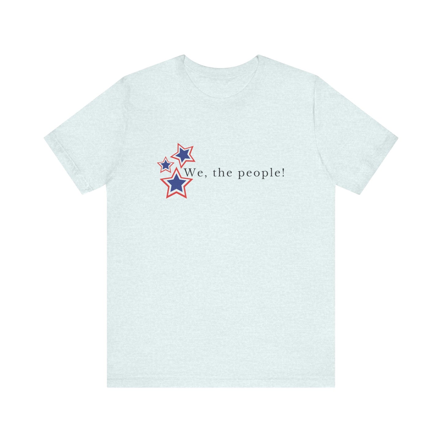 Constitution We the People T-Shirt-3 Corner Star Design