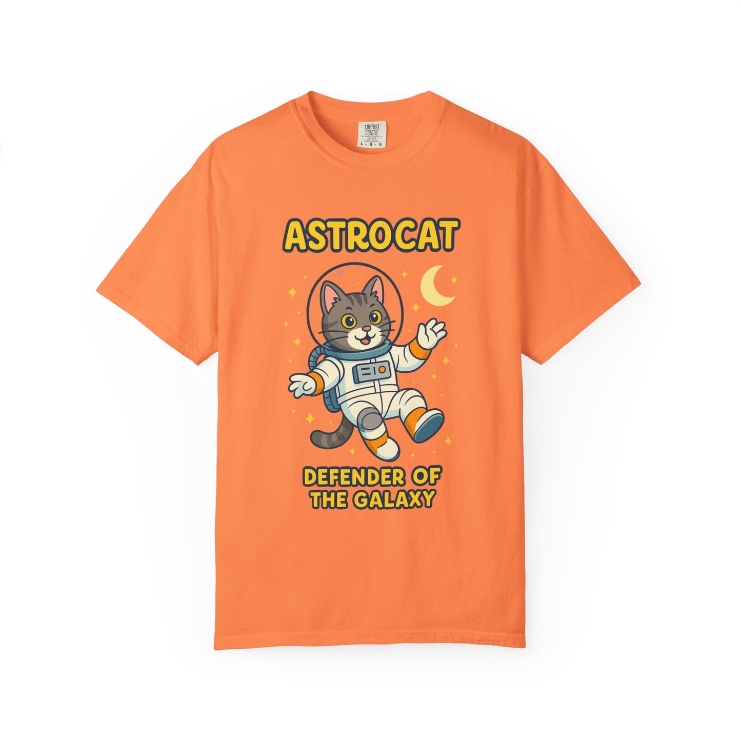 Cat Space Superhero Tee