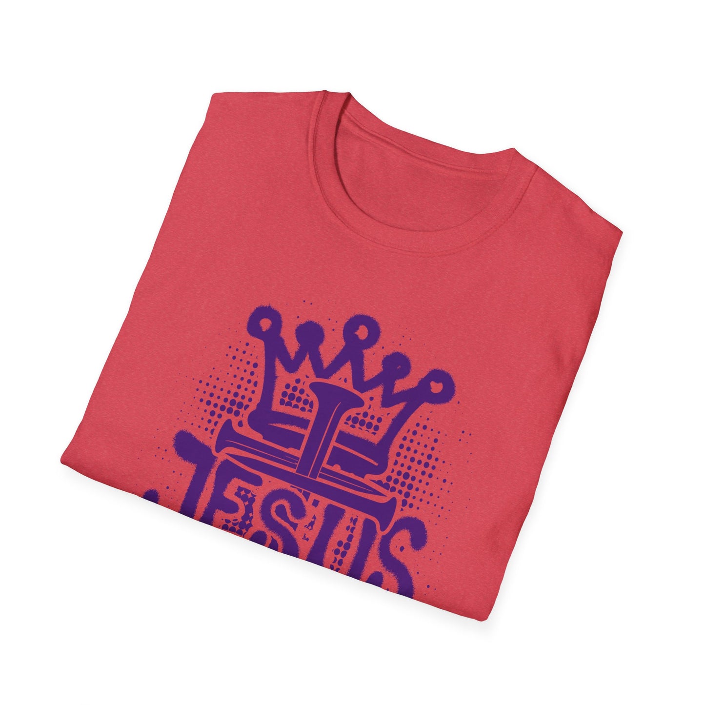 Graffiti Cross Unisex T-Shirt - Jesus is King